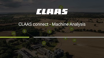 CLAAS connect – Machine Analysis