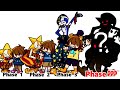 FNF comparison Battle Surise&amp;Moondrop VS Gregory fnaf - ALL Phases of fnf Characters Animation