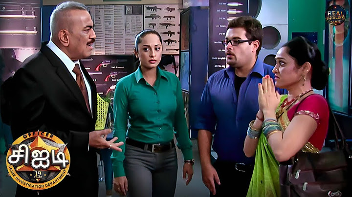 தயா சகோதரிக்கு உதவ CID குழு வந்தபோது | Best Of CID Tamil | New Episode