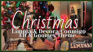 Limpia &amp; Decora Conmigo | Christmas Clean &amp; Decorate with me | Elf &amp; Gnomes Theme
