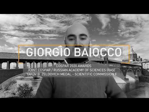 COSPAR 2020 Awards - Zeldovich Medal - Giorgio Baiocco