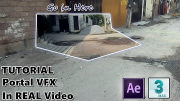 Portal Tutorial | AfterEffects Camera Tracking & 3ds max