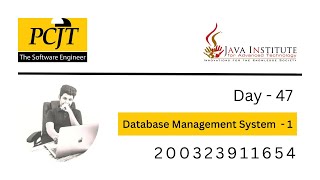 Database Management System | Question 47 | Java Institute | D.Shenuka Randeniya