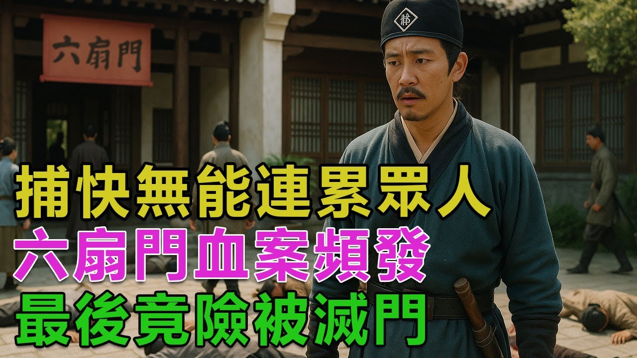 民間故事：捕快無能連累眾人，六扇門血案頻發，最後竟險被滅門