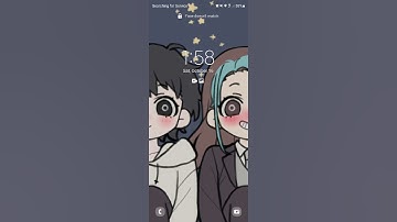 Look at you lock screen, that