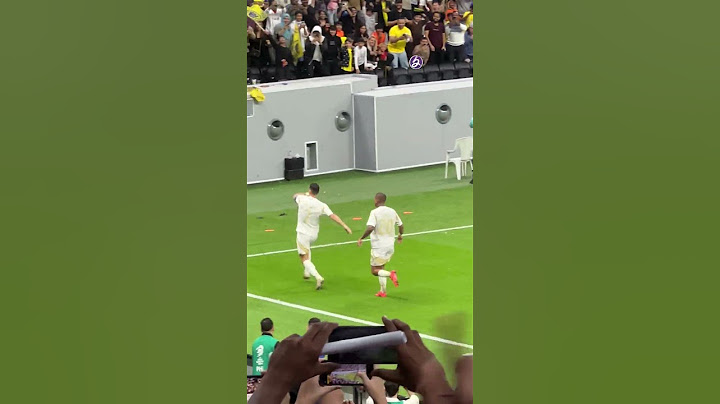 Cristiano Ronaldo celebrates goal | Al Gharafa vs Al Nassr match at Al Bayt Stadium, Doha Qatar