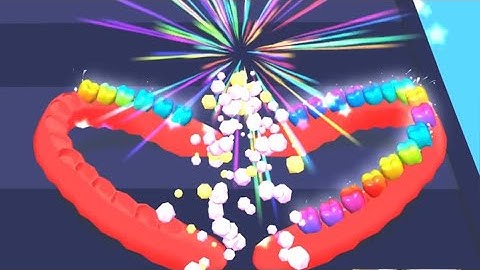 Teeth Shield🌈🟡All Levels Gameplay Andoroid, ios Game - Level 37