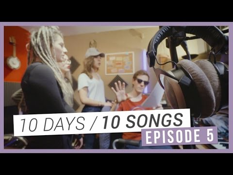 10 DAYS  10 SONGS Episode 05   Enregistrement de Sexy Goddess avec LEJ