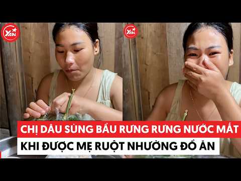 Sister-in-law Sung Bau tears up when her biological mother gives her food #sungbau