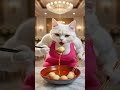 Cat Mukbang Eggs #cat #toonyfriends #aicat #snuggly #funny #cute #fun #cutekitty #snick #nucky