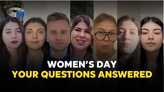 International Women's Day: Chair of the women's rights committee answers your questions