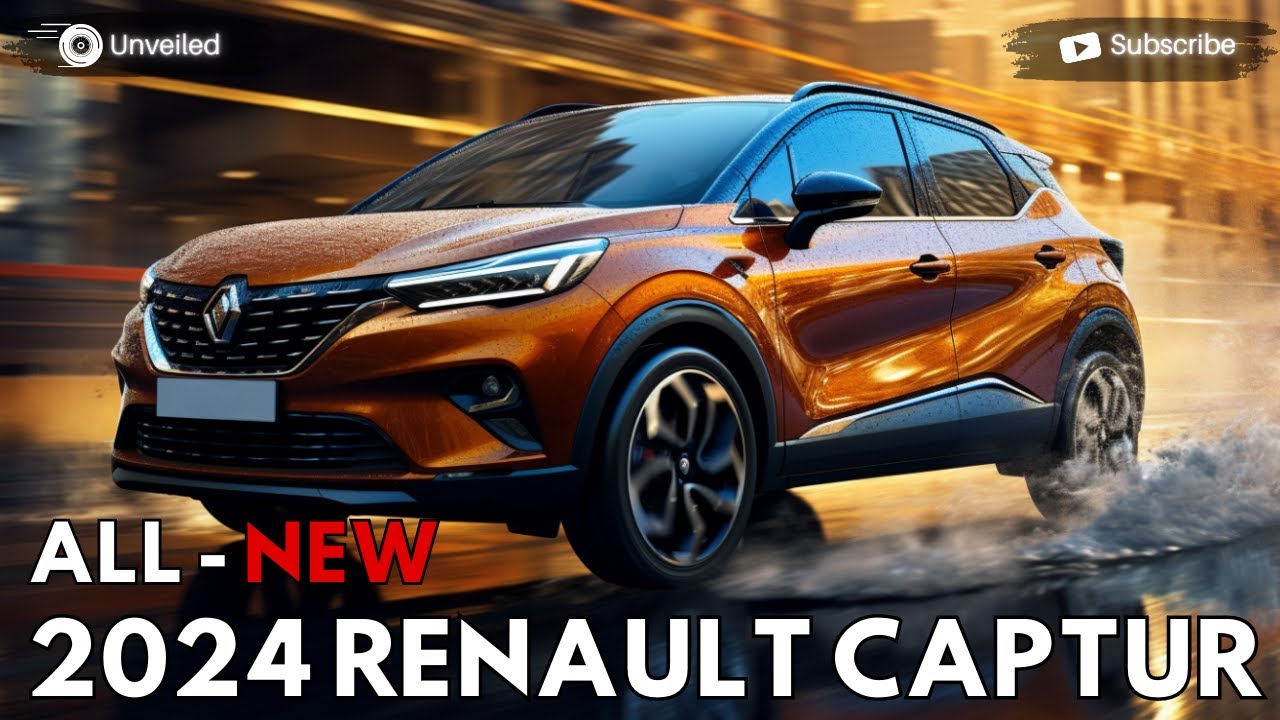 2024 Renault Captur Unveiled: Restyling A New Generation Small SUV