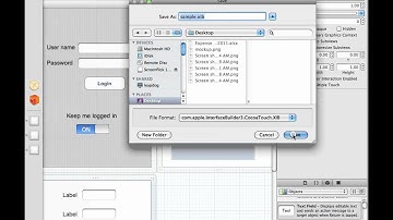 how to use interface builder