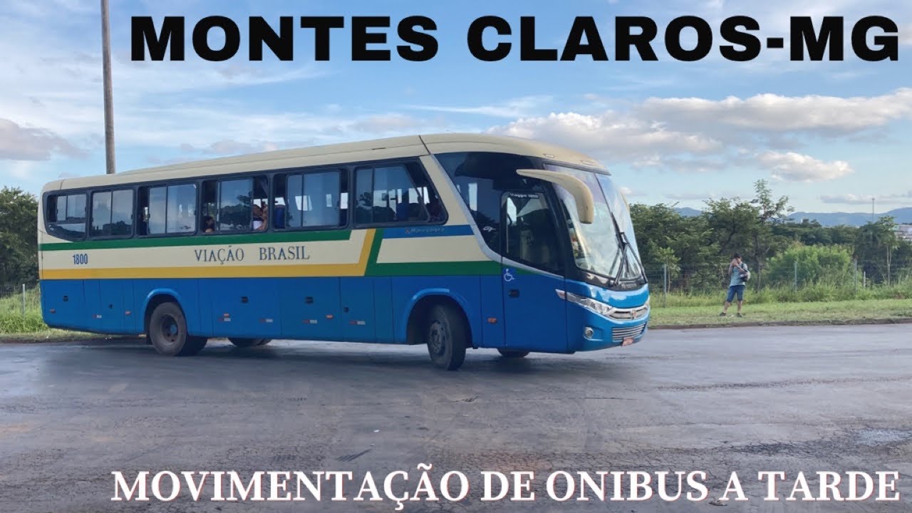 Movimentação de ônibus na rodoviária de Montes Claros -mg | gontijo , transnorte , expresso Ribeiro