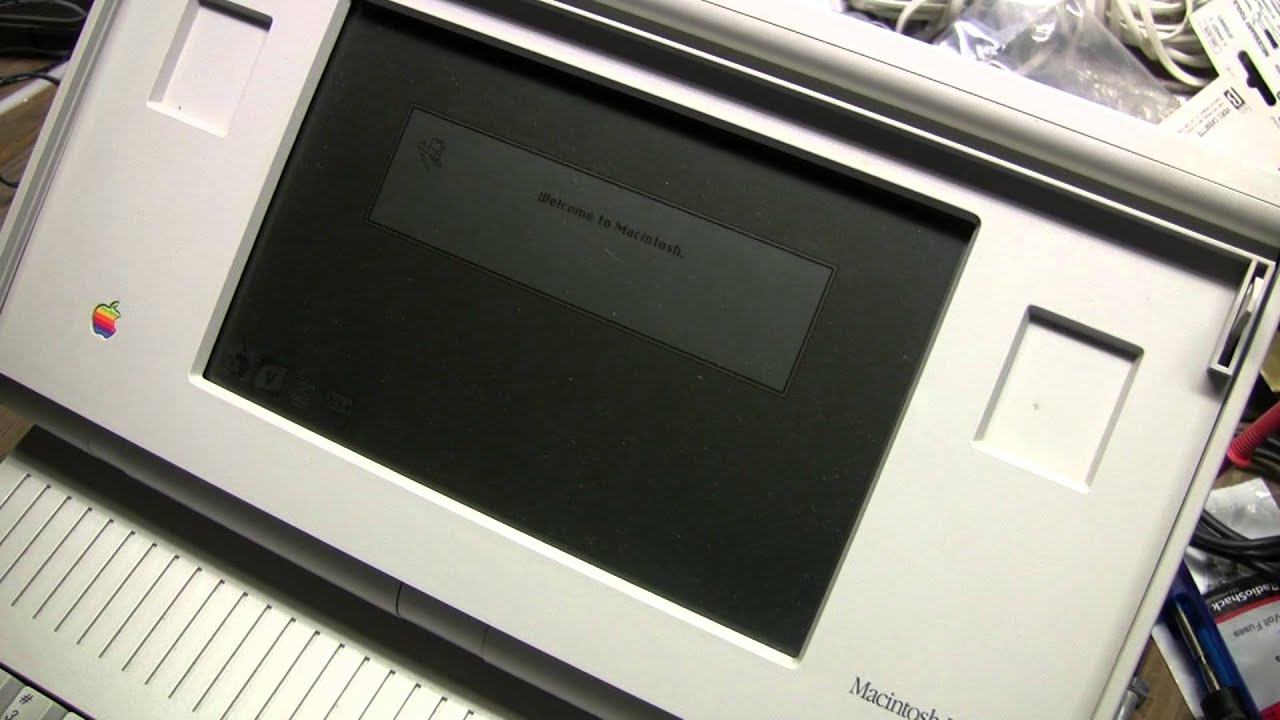 Macintosh Portable Restoration Complete - YouTube