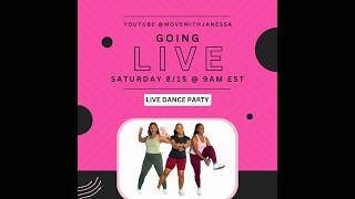 Dance Party Move with Janessa LIVE 9 AM EST