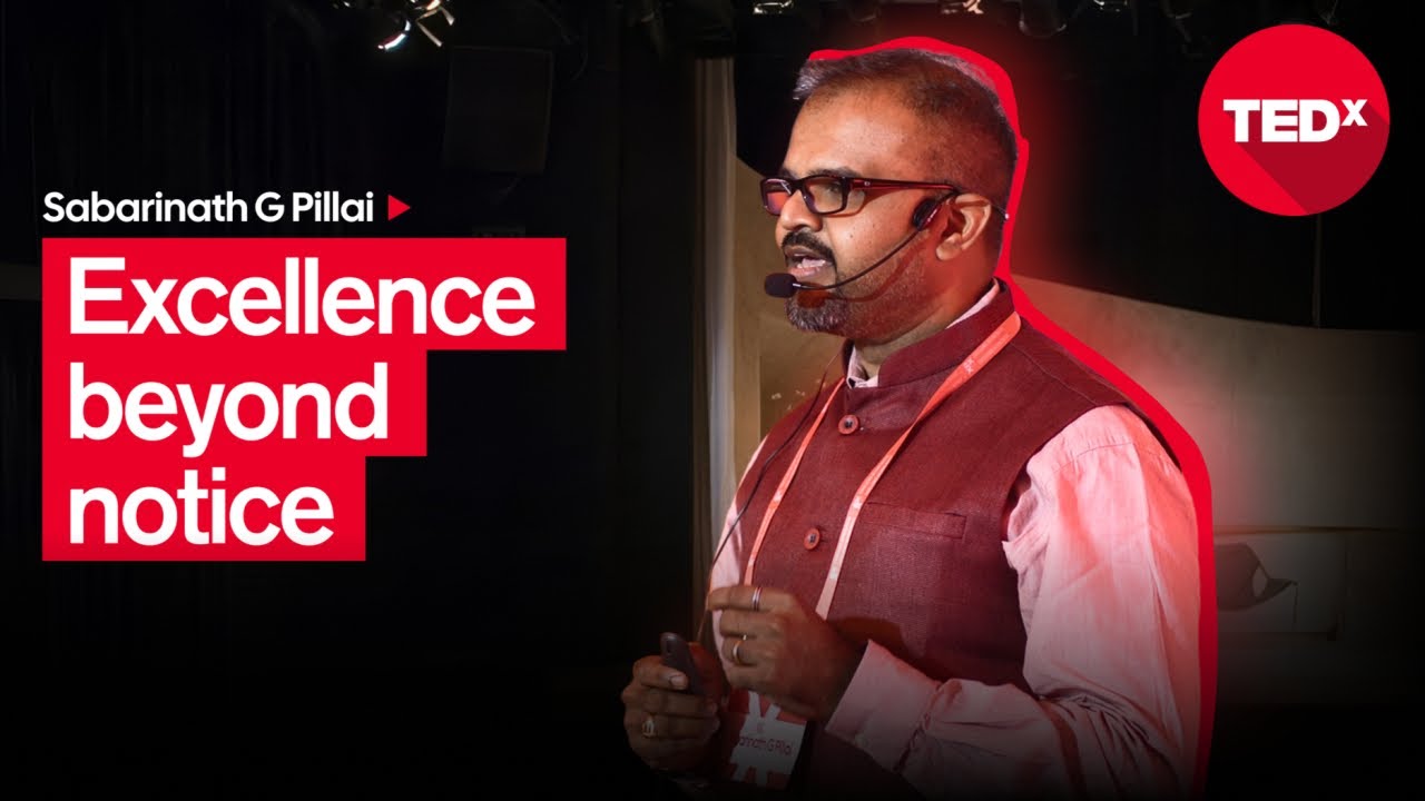 Excellence Beyond Notice | Sabarinath G Pillai | TEDxSJCETPalai - YouTube