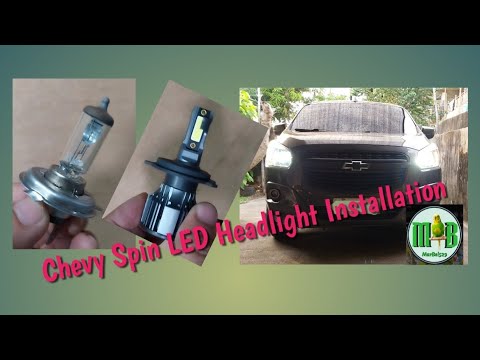 DIY Halogen to LED Headlight Replacement | Chevrolet Spin LS