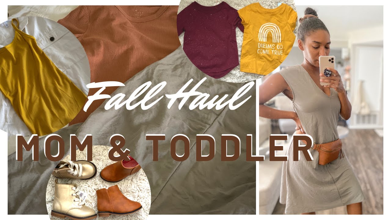 TODDLER & MOM FALL CLOTHING HAUL 2020| TODDLER GIRL TARGET CLOTHES