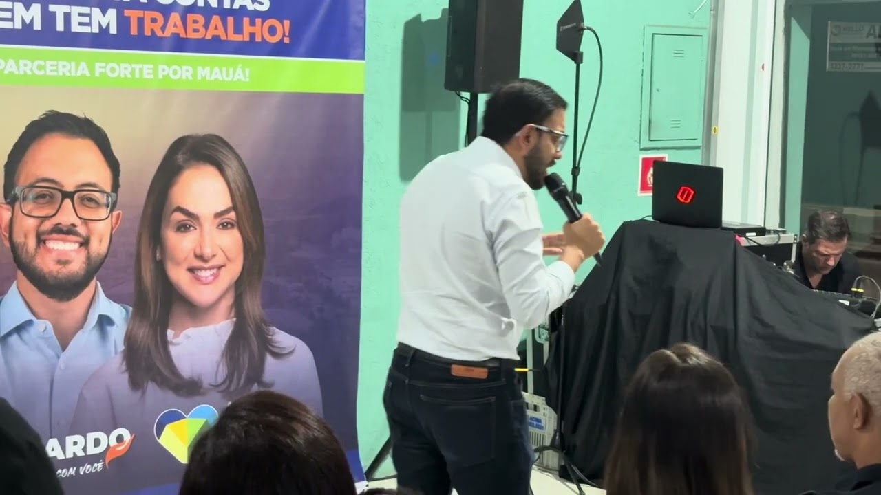 Vereador Leonardo Alves (PSDB) tem noite surpreendente e é oficializado candidato a deputado federal durante prestação de contas em Mauá