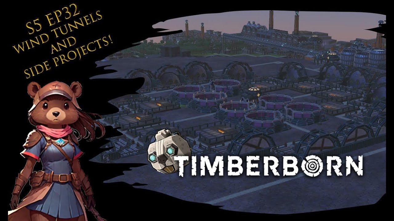 We have WIND TUNNELS, side quests, and flooding... Timberborn HARD MODE ...