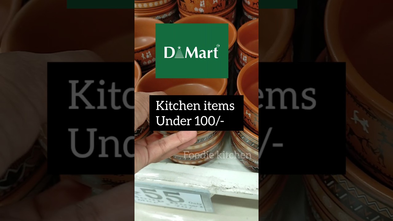 affordable kitchen items from dmartkitchen items under 100