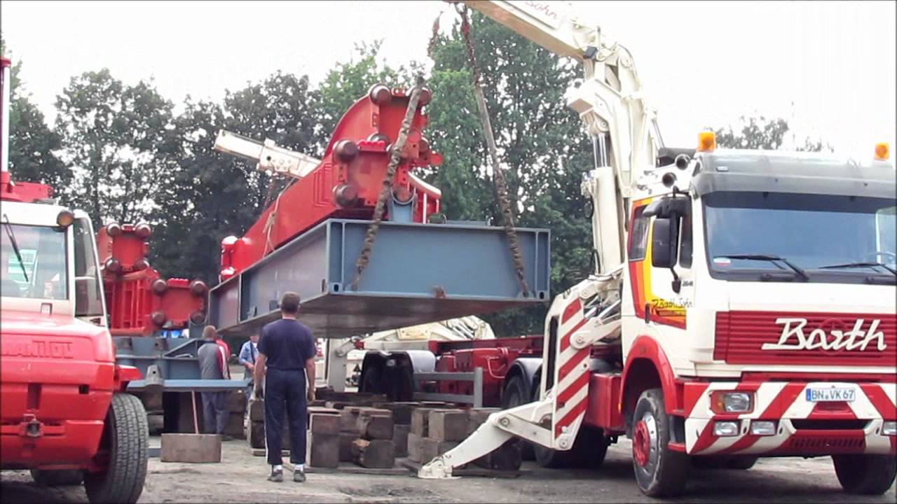 Cranger Kirmes 2011 Aufbau 27.07.2011