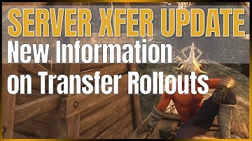 New World Server Transfer Update