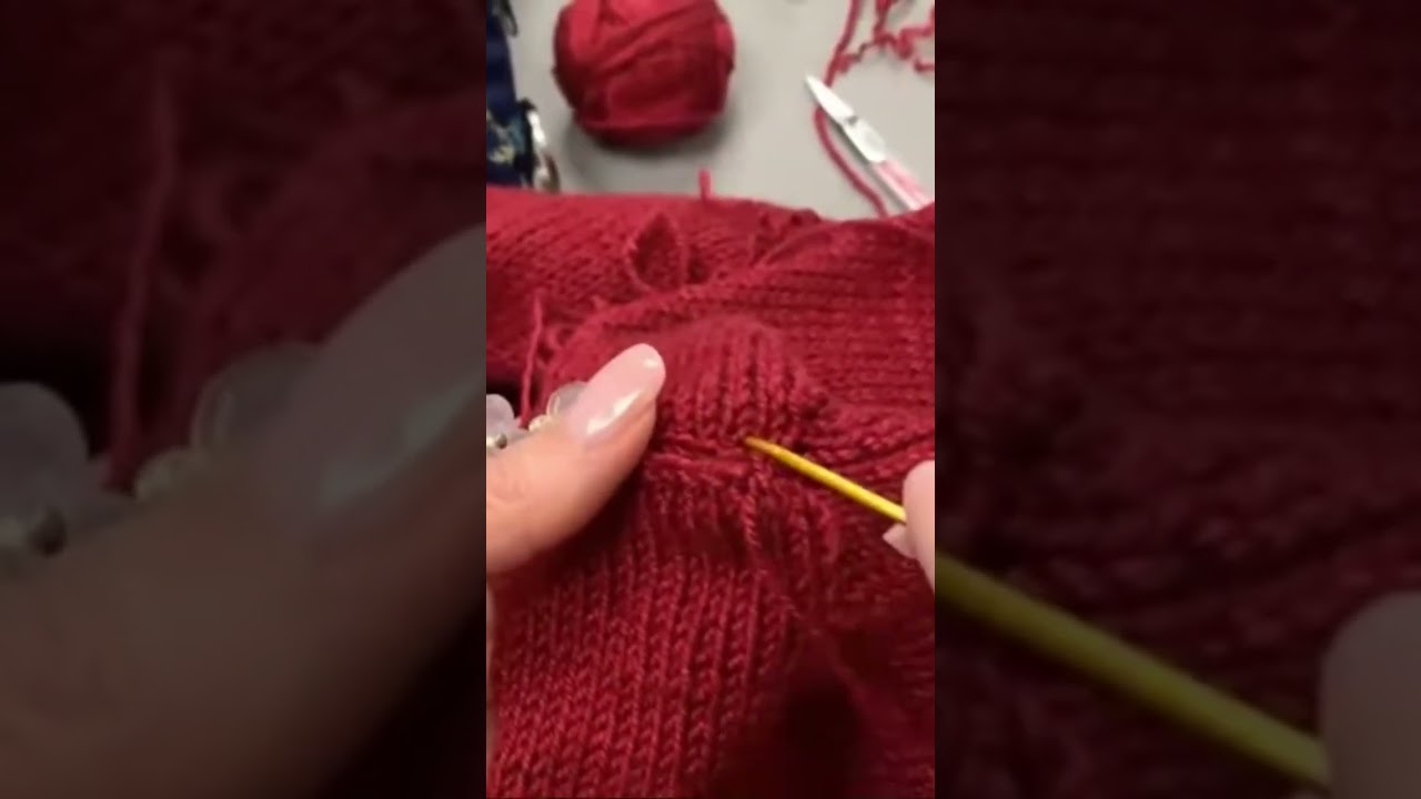 Как сшить свитер профессионально: плечевые швы