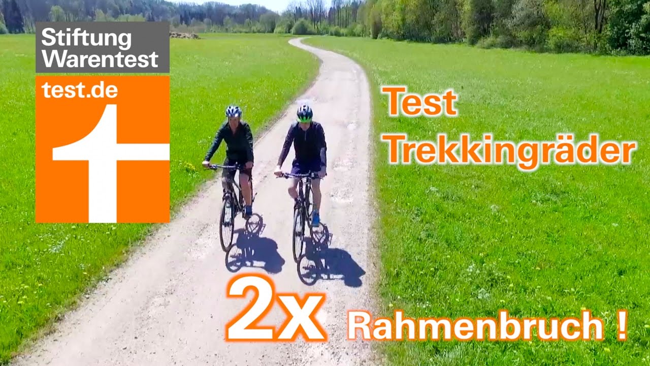  New Test Trekkingräder: Zweimal Rahmenbruch