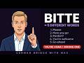 "Bitte" Has 5 Meanings | You're Using 1 Wrong One in Every Meeting