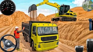 Real City Construction Simulator 3D - City Road Builder Excavator Trucks 2025 - Android Gameplay screenshot 3