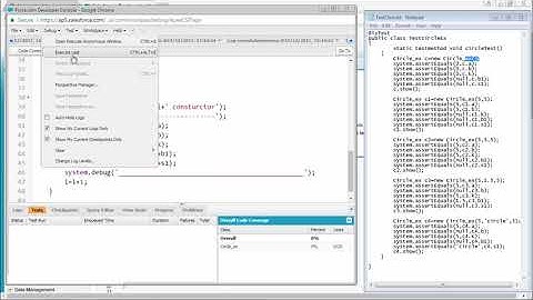 Salesforce  - Apex test classes