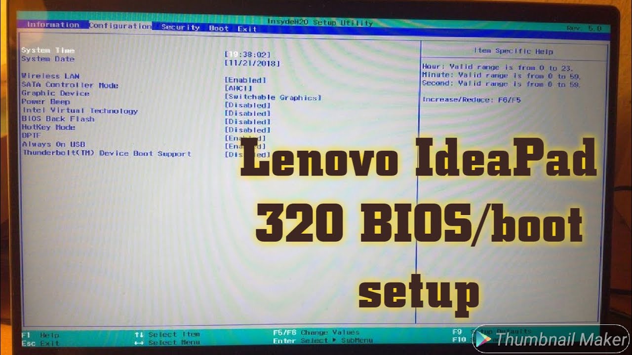 Ноутбук леново ideapad биос. Lenovo IDEAPAD 320 BIOS. Биос леново IDEAPAD. BIOS Lenovo IDEAPAD Boot. Lenovo BIOS 1.27.