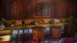 Islamic Ambiance/ASMR - Cozy Moroccan Living Room with Adhan and Gentle Rain, 1 hour screenshot 1