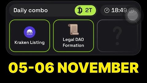 Dropee Daily Combo 05 & 06 November | Dropee Daily Combo  Today | Today Dropee Combo Card |