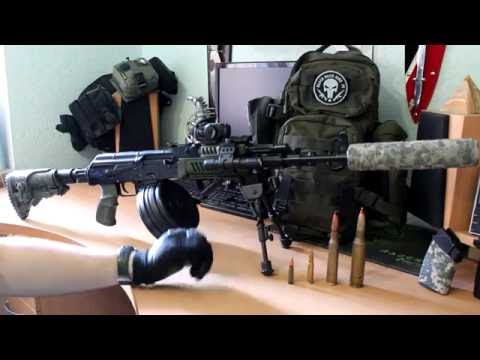 Тюнинг автомата Калашникова ак 47, акм, ак 74