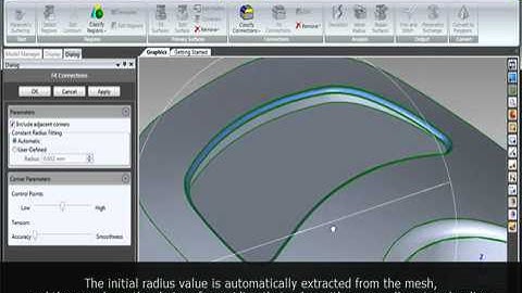Geomagic Studio - Constant Radii (low res)