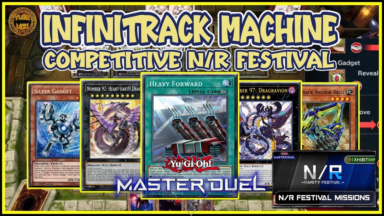 N/R Festival | INFINITRACK MACHINA DECK - Infinitrack Trains  Deckprofile+Combos | Yugioh MASTER DUEL