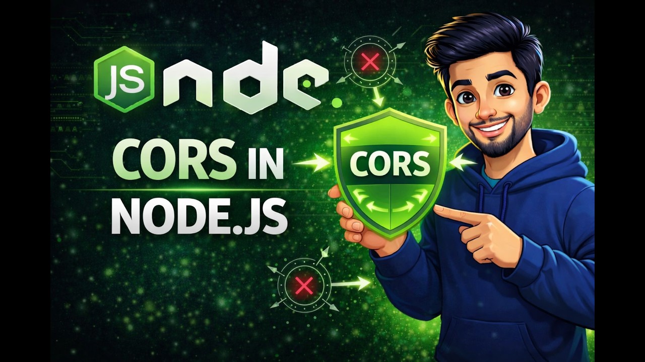 How to Fix CORS Error in Node.js | Express CORS Tutorial - YouTube