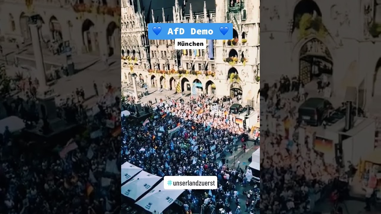 Demo in München 