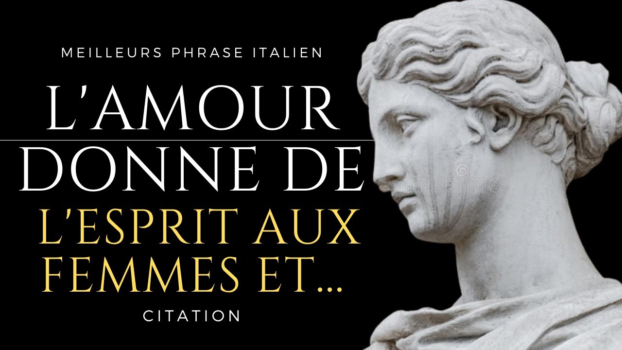 Meilleurs Citation Italien Dans La Vie Les Plus Belles Cotation Italien Youtube