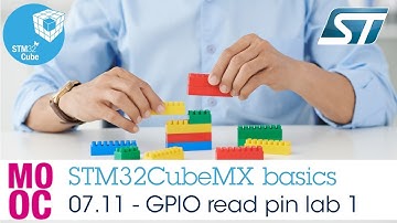 STM32CubeMX basics: 07.11 STM32Cube HAL theory GPIO - Lab GPIO2 read pin manually