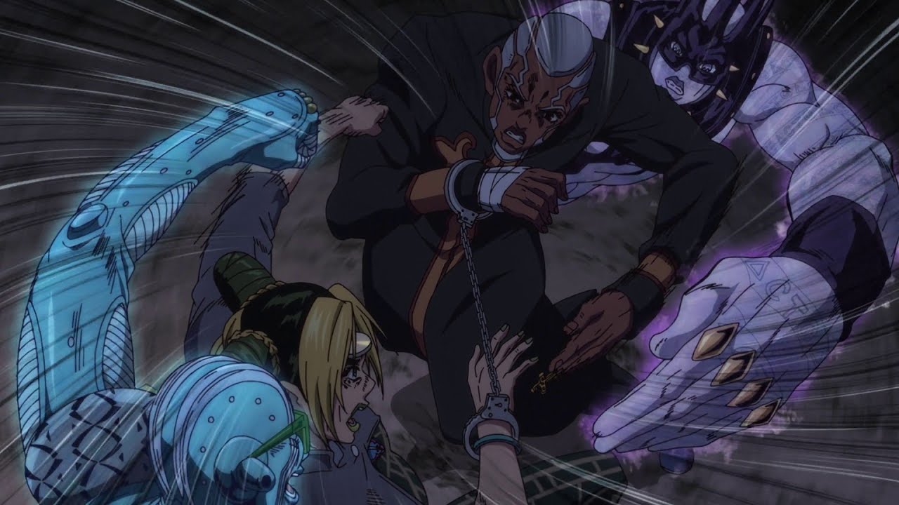 Jolyne vs Pucci - Blu-ray version