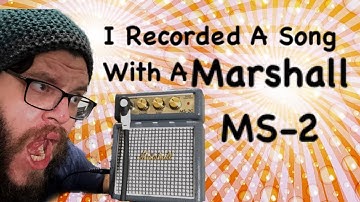 I Recorded A Song With A Marshall MS-2
