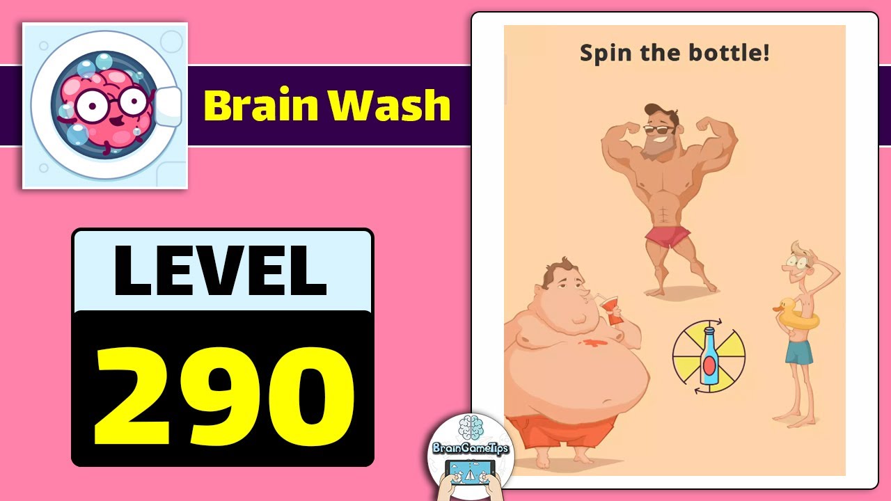 Brain Wash - Puzzle Mind Game - Level 290 Solution
