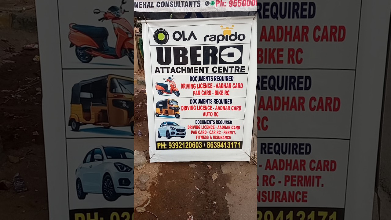 uber attachment online ola attached 