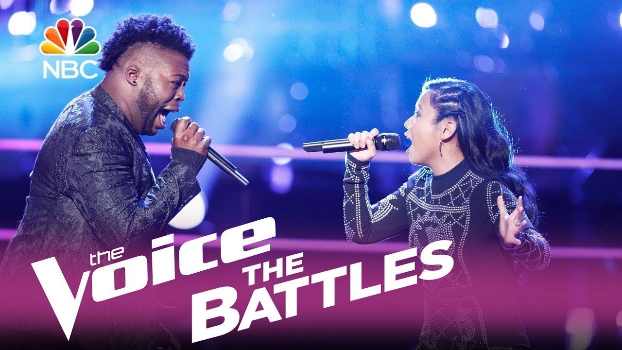 The Voice 2017 Battle - Chris Weaver vs. Kathrina Feigh: "Dangerous Woman