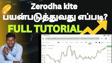 Zerodha App full tutorial in Tamil | A to Z all information | How to use zerodha kite 