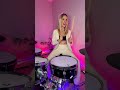 This was a fun one 🕺 taking requests….👇🏼 #shorts #daftpunk #femaledrummer #drums